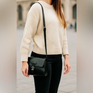 🔥Liz Claiborne Leather Crossbody 1980’s🔥 Vintage